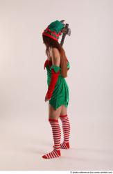 VERONIKA STANDING POSE WITH AX